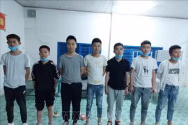 安江省发现拟非法出境的7名中国籍人员