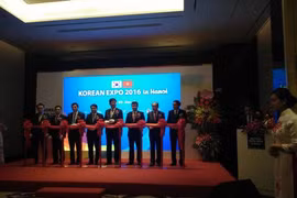 2016年韩国交易会与展览会在河内举行（图片来源：越通社）