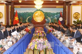 会谈场景（图片来源：越通社）