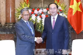 陈大光主席与穆斯塔法部长