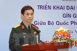 越南维和中心主任黄金凤大校
