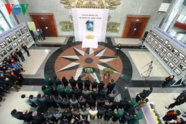在广治省举行的悼念仪式（图片来源：越南之声）