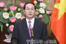 越南国家主席陈大光。