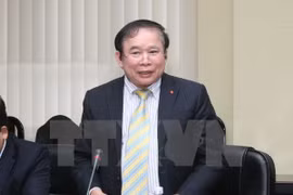 越南教育与培训部副部长裴文加（图片来源：越通社）