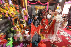 越南三府圣母祭祀信仰被联合国教科文组织列入人类非物质文化遗产代表作名录（图片来源：越通社）