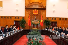会见场景（图片来源：越通社）