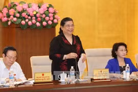 第十三届国会常委会第五十次会议场景（图片来源：越通社）