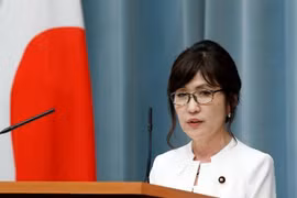 日本防卫大臣稻田朋美（图片来源：thanhnien.vn) 