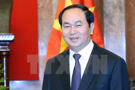 越南国家主席陈大光。（图片来源：越通社）