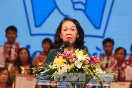 越共中央民运部部长张氏梅