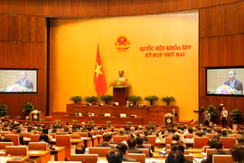 越南第十四届国会第二次会议场景（图片来源：越通社）
