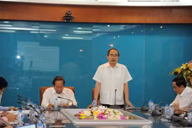 越共中央政治局委员、越南祖国阵线中央委员会主席阮善仁