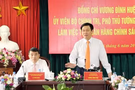 王廷惠副总理赴越南社会政策银行调研（图片来源：政府电子门户网站）