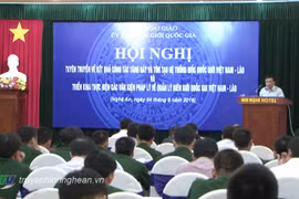 会议全景（图片来源：truyenhinhnghean.vn）