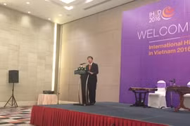 在河内举行的国际高等教育活动(图片来源：越南人民报）