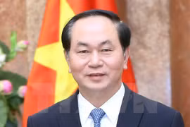 越南国家主席陈大光（图片来源：越通社）