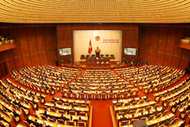 越南第十三届国会第十一次会议在河内隆重开幕