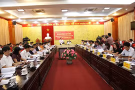 会议全景（图片来源：越通社)