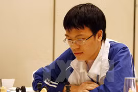 越南旗手黎光廉（图片来源：越通社）