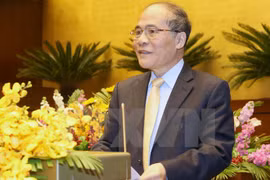 越南国会主席阮生雄（图片来源：越通社）