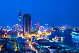 胡志明市一角（图片来源：越通社）