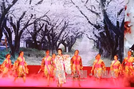 同奈省樱花节开幕式场景（图片来源：越通社）