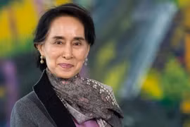 全国民主联盟（民盟）主席昂山素季。