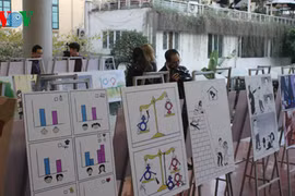 参赛作品（图片来源：越南之声广播电台）