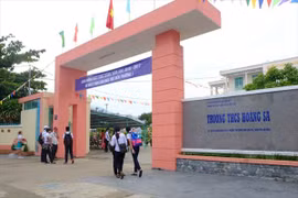 岘港市黄沙初中学校（图片来源：drt.danang.vn）