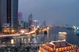 ​胡志明市一角（图片来源：越通社）