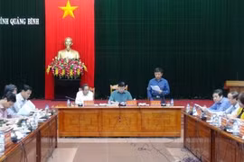 越南政府副总理郑廷勇在会议上发表讲话