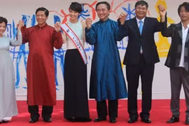 2015年神奈川县越南文化节已给日本人留下深刻印象。（图片来源：越南之声广播电台）