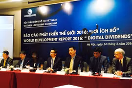 世行《2016世界发展报告：数字红利》发布研讨会（图片来源：越通社）