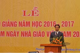 武德儋副总理发表讲话。（图片来源：民生报）