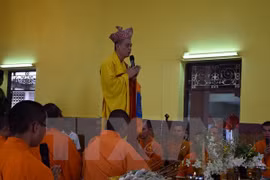 为争取民族独立、捍卫国家主权和领土完整而牺牲的英雄烈士与同胞的超度仪式