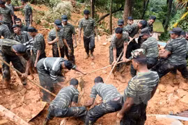 斯里兰卡发生洪灾和山体滑坡