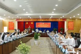 候选人居住地选民民主评议会（图片来源：越通社）