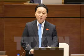 越南自然资源与环境部部长陈红河。
