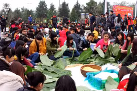 包绿粽子（图片来源：越南人民报）