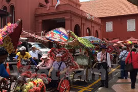 赴马来西亚旅游的国际游客