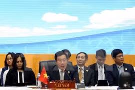 范平明副总理和越南代表团（越通社—VNA）
