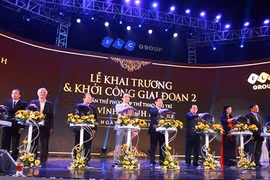 FLC永盛度假村开张仪式（图片来源：越南《人民报网》）