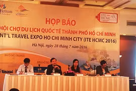 2016年越南胡志明市国际旅游博览会的新闻发布会（图片来源于《河内新报》）