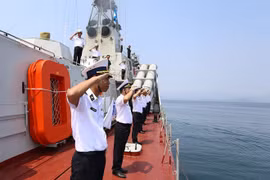 越南特种部队参加东盟防长扩大会议海上安全与反恐联演（图片来源：越通社）