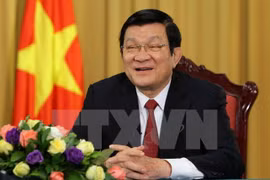 越南国家主席张晋创