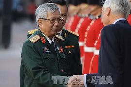 越南国防部副部长阮志咏上将出席联合国维和部长级会议（图片来源：越通社）