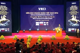 2016年越南企业论坛全景。