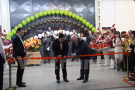 在俄的越南轻工业园区正式落成（图片来源：越通社）