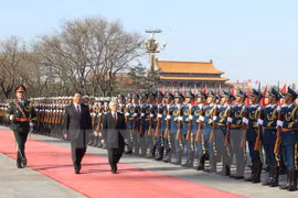 越共中央总书记阮富仲对中国进行正式访问。