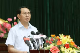 越南国家主席陈大光（图片来源：越通社）